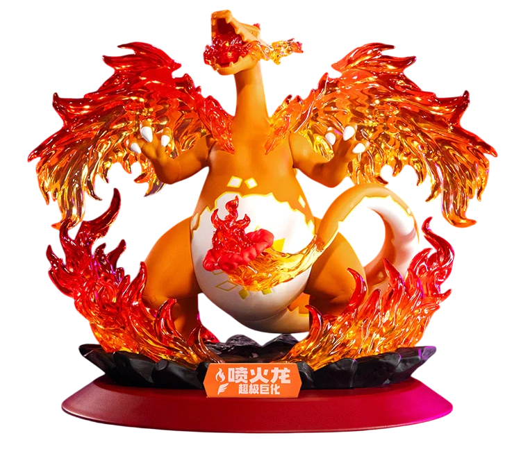 Figurine Pokémon - Funism Prime Figure - Dracaufeu Gigamax