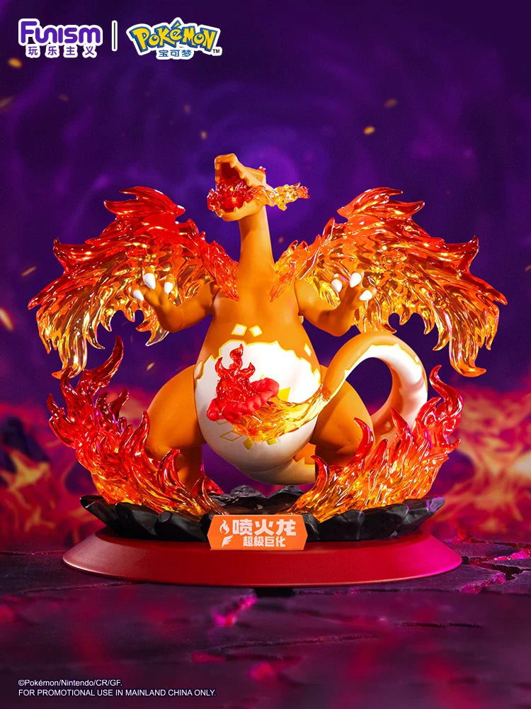 Figurine Pokémon - Funism Prime Figure - Dracaufeu Gigamax