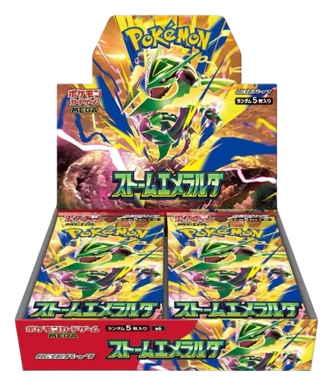 Display M6 Pokémon - Storm Emeralda - JAPONAIS