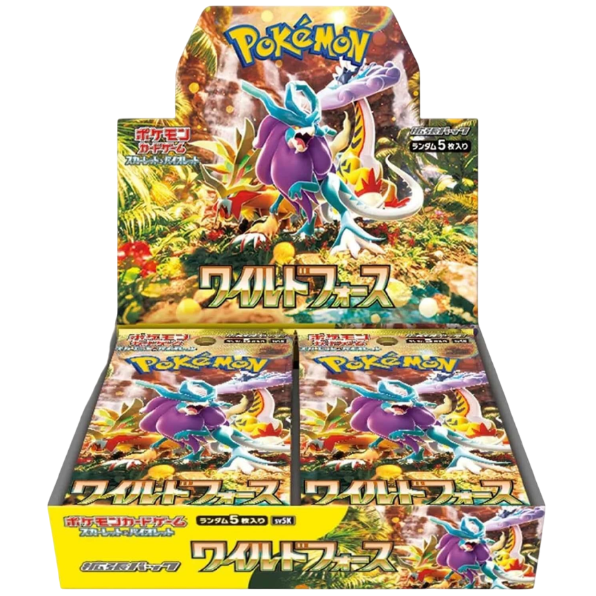 Display Pokémon SV5K : Wild Force - JP