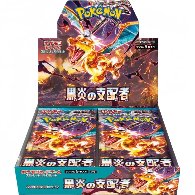 Display Pokémon SV3 : Ruler Of The Black Flame - JP
