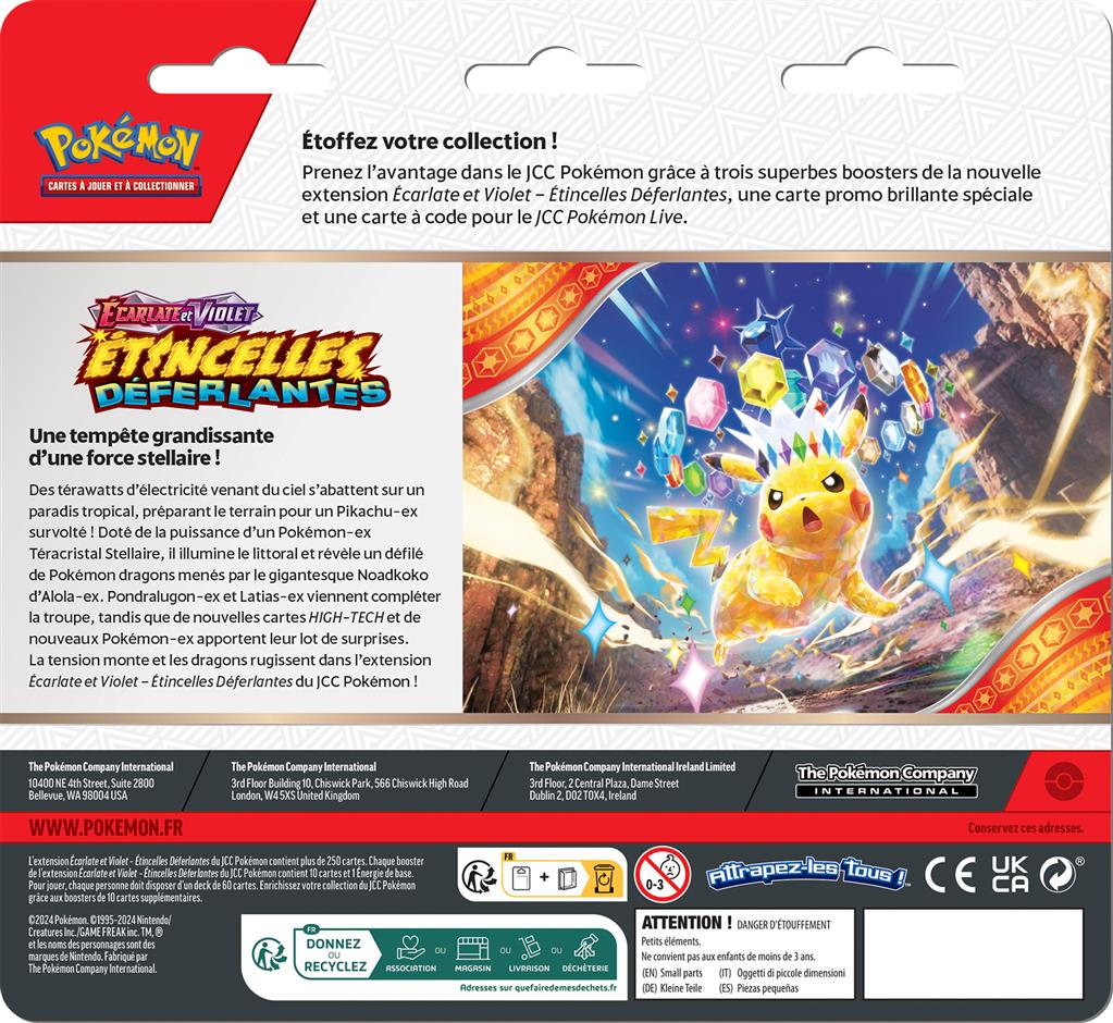 Tripack Étincelles Déferlantes – EV08