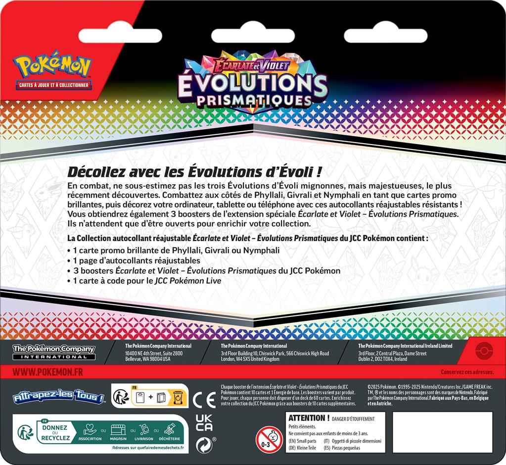 Tripack Évolutions Prismatiques – EV8.5