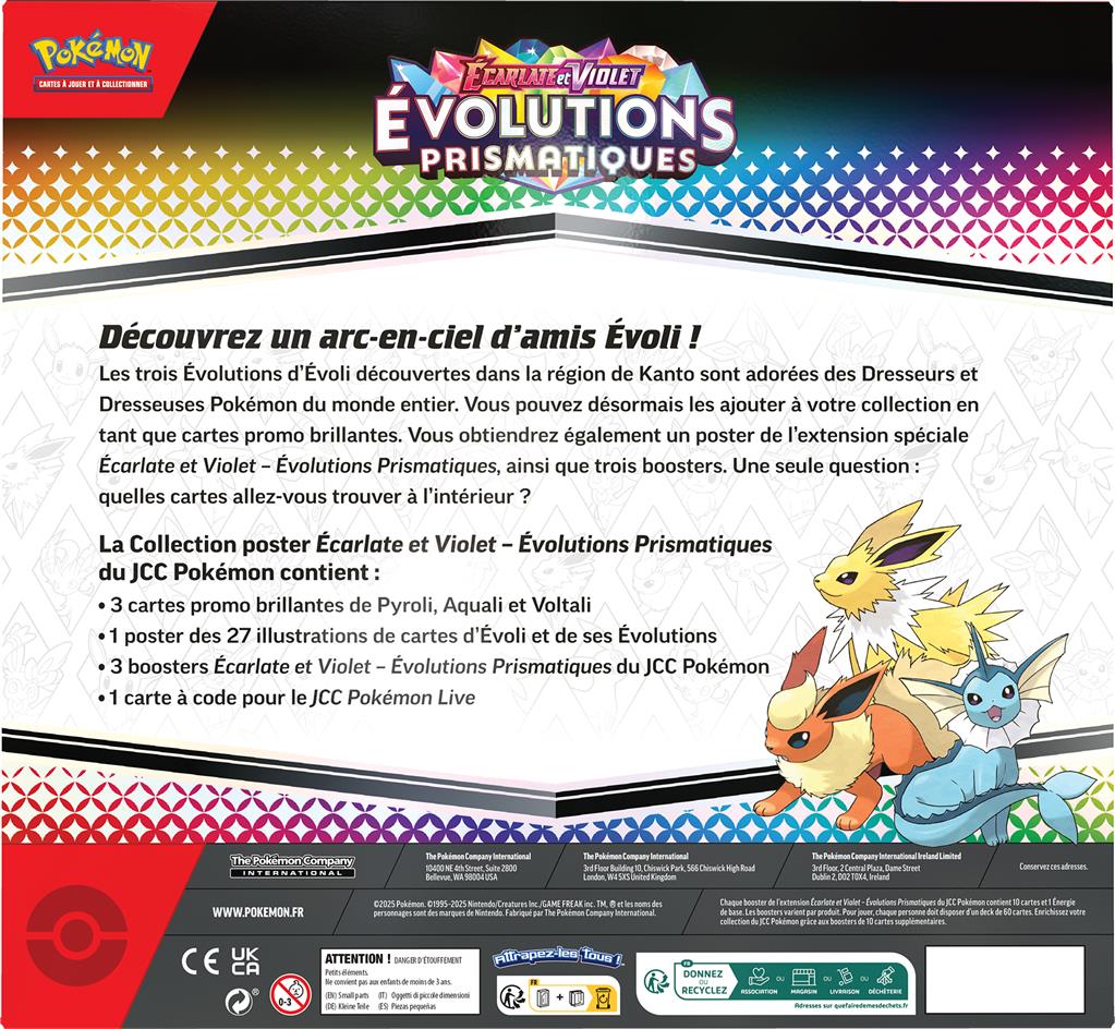 Coffret Poster Évolutions Prismatiques