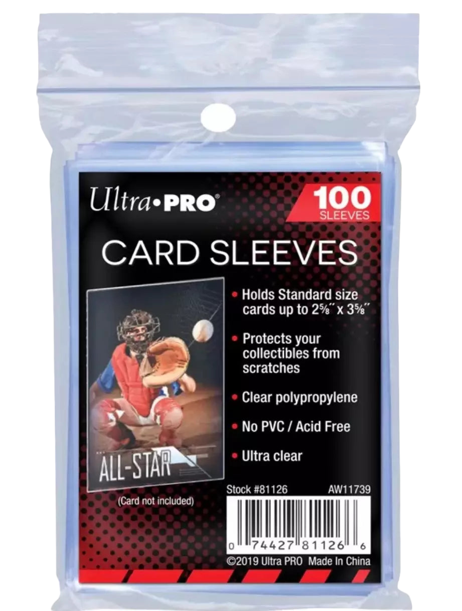 Sleeves - Standard x100 - Stor Safe - Transparent