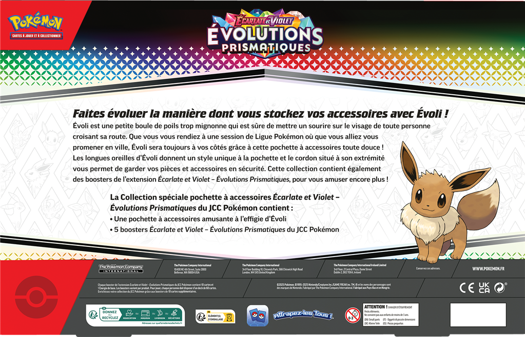 Pokémon EV8.5 : Coffret Accessoires