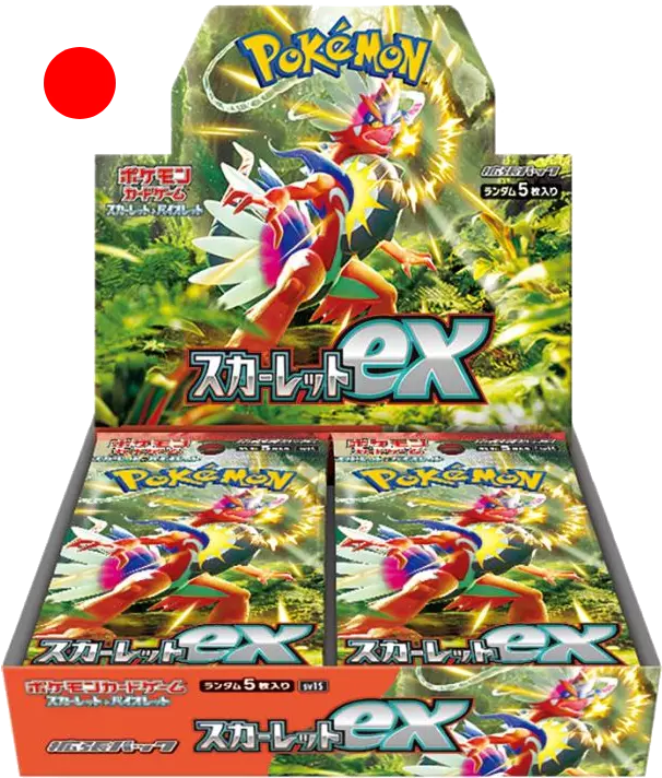 Display Pokémon SV1S : Scarlet EX - JP