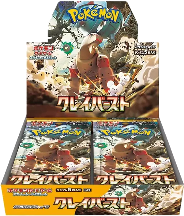 Display Pokémon SV2D : Clay Burst - JP